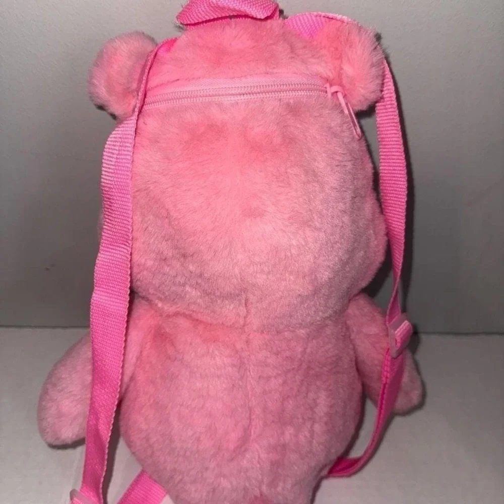Care Bears Love-a-Lot Bear Pink Plush Backpack